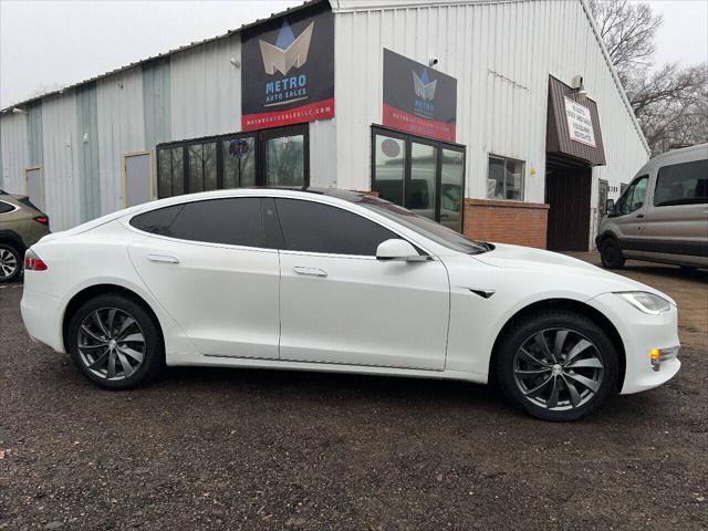 used 2016 Tesla Model S car, priced at $17,500