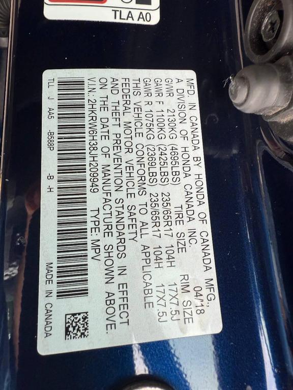 used 2018 Honda CR-V car, priced at $15,999