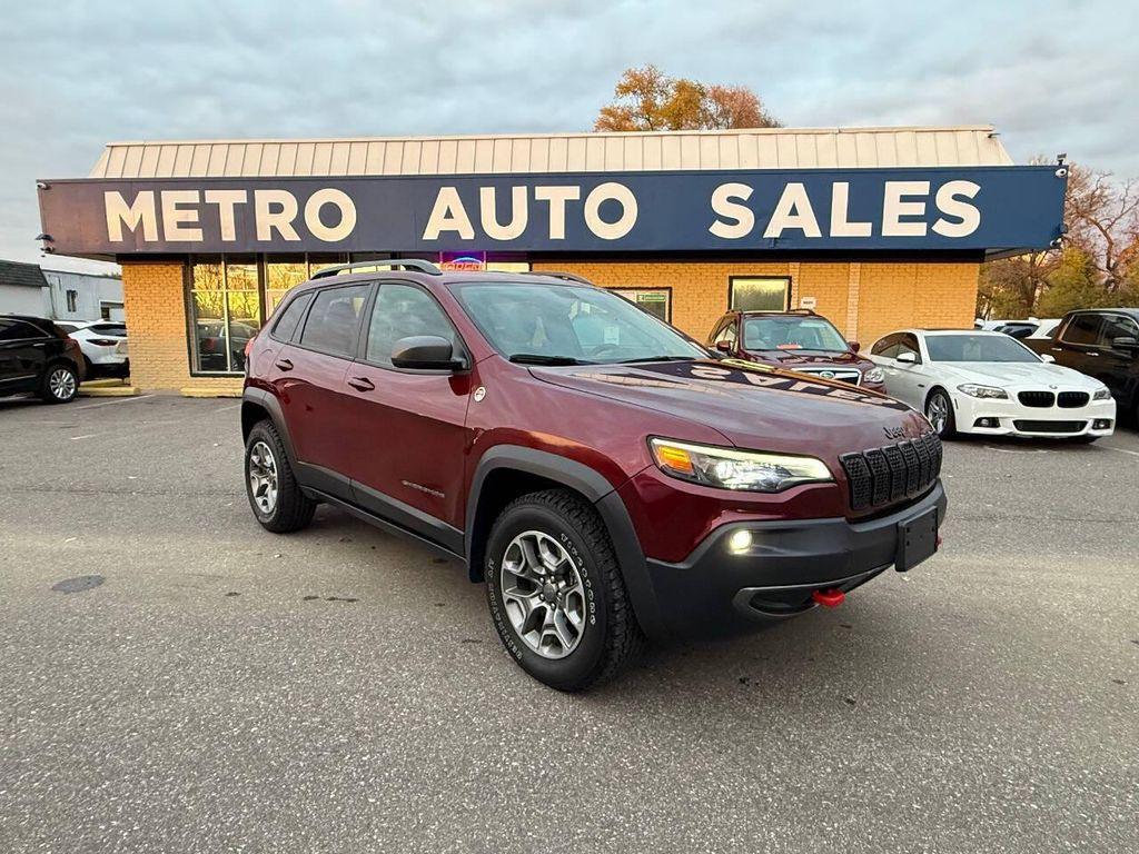 used 2020 Jeep Cherokee car, priced at $17,500