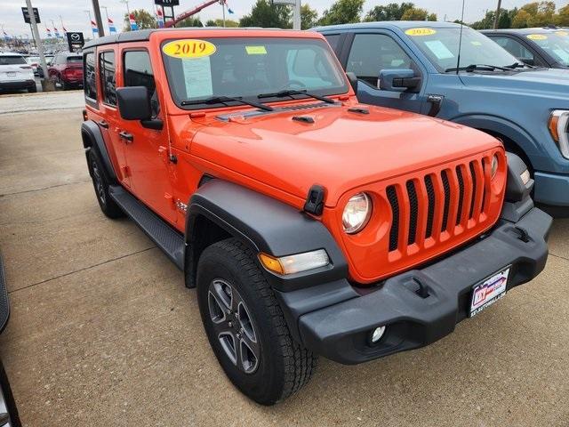 used 2019 Jeep Wrangler Unlimited car, priced at $17,999