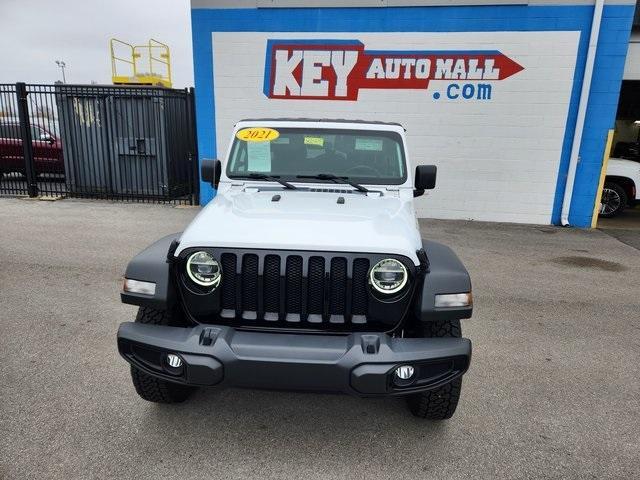 used 2021 Jeep Wrangler Unlimited car, priced at $33,999