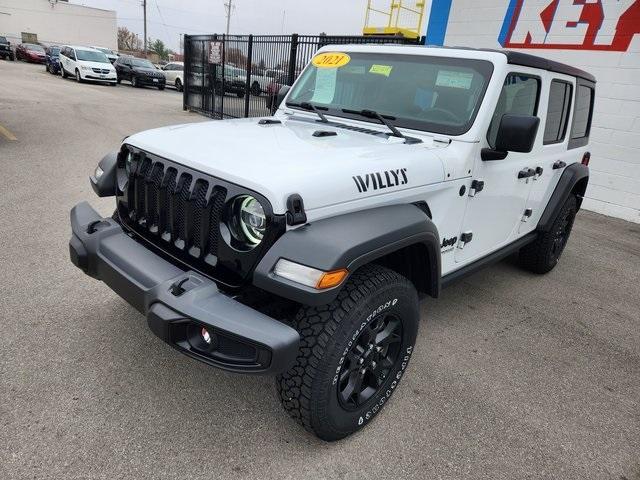 used 2021 Jeep Wrangler Unlimited car, priced at $33,999