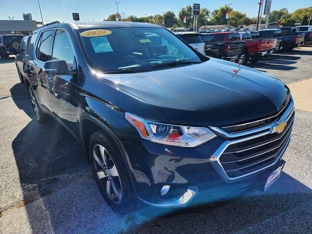 used 2020 Chevrolet Traverse car, priced at $25,999