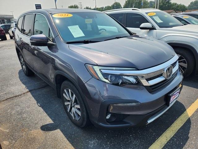used 2021 Honda Pilot car, priced at $29,999