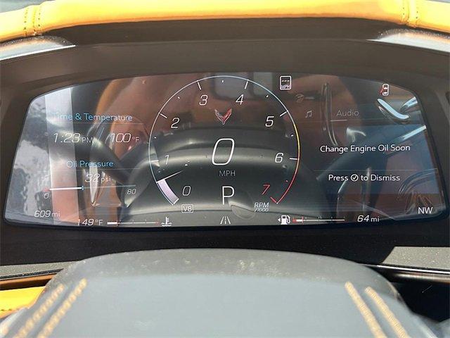 used 2023 Chevrolet Corvette car, priced at $82,400
