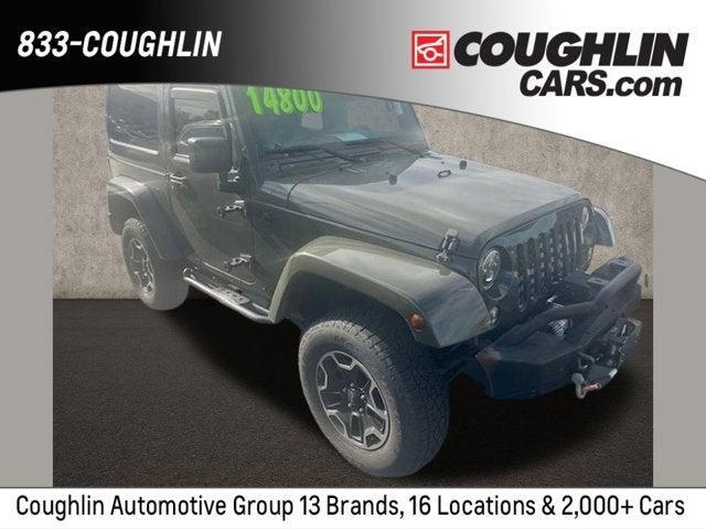 used 2015 Jeep Wrangler car, priced at $14,299