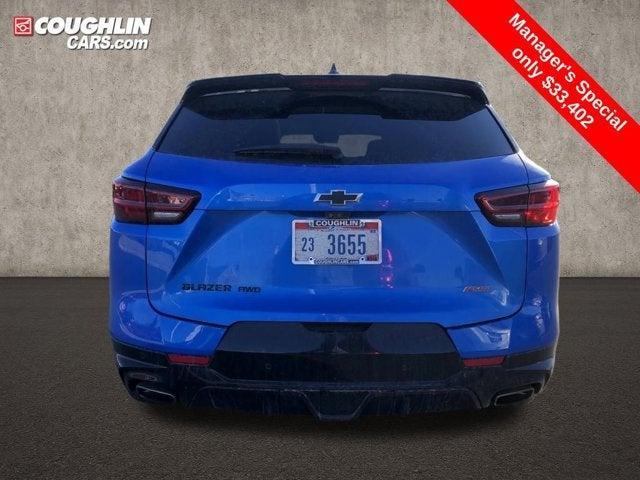 used 2024 Chevrolet Blazer car, priced at $33,402