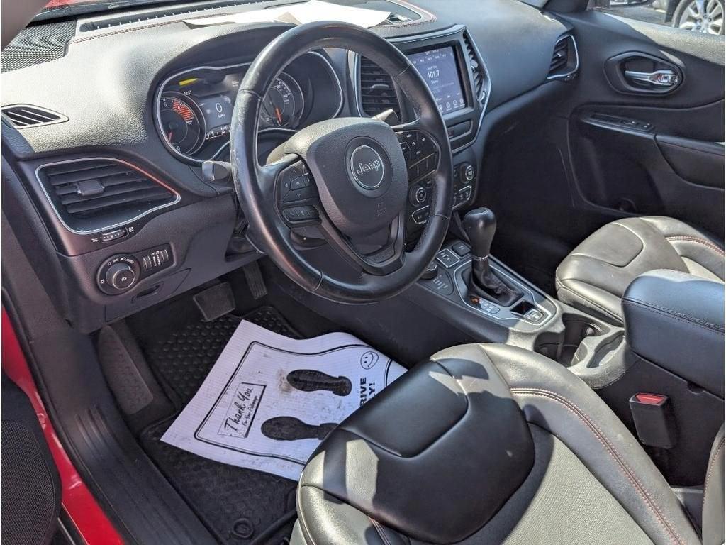 used 2019 Jeep Cherokee car, priced at $17,886