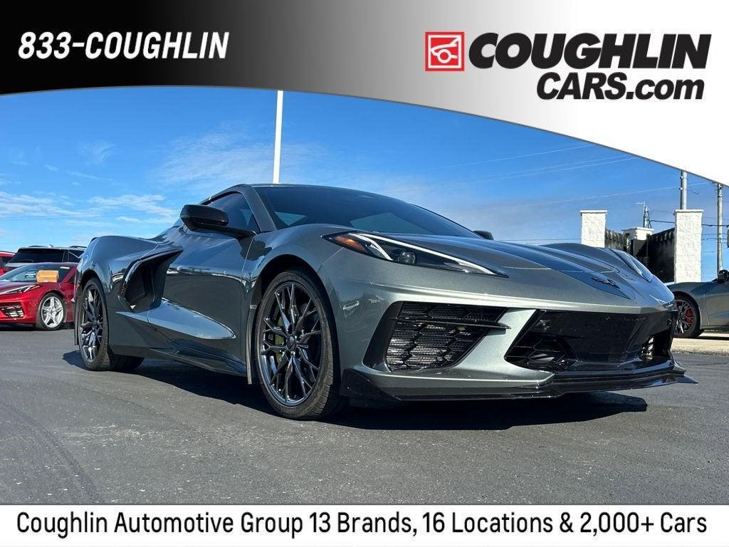 used 2024 Chevrolet Corvette car, priced at $89,005