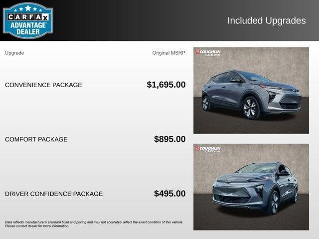 used 2022 Chevrolet Bolt EUV car, priced at $16,797