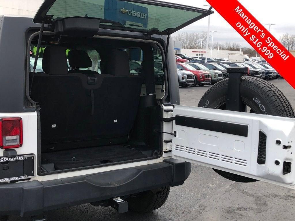 used 2018 Jeep Wrangler JK car, priced at $16,999