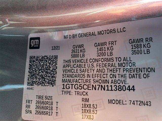 used 2022 GMC Canyon car, priced at $28,945