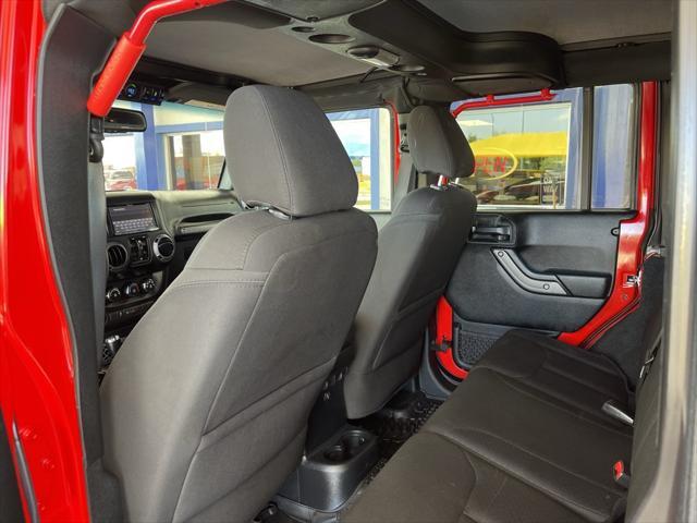 used 2017 Jeep Wrangler Unlimited car, priced at $22,200