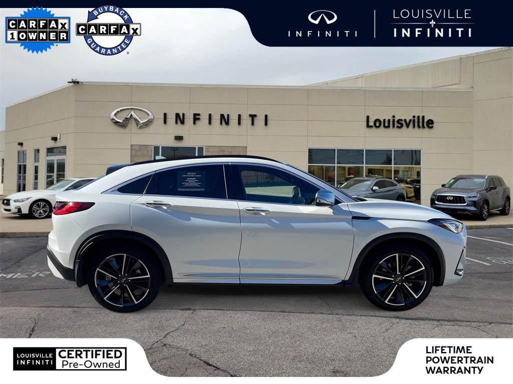 used 2025 INFINITI QX55 car, priced at $39,794