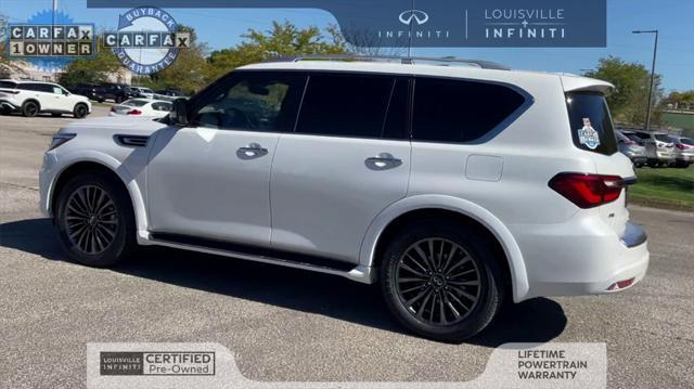 used 2024 INFINITI QX80 car, priced at $59,899