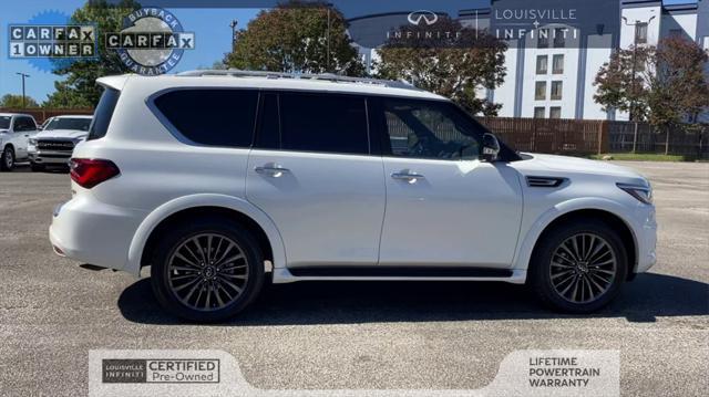 used 2024 INFINITI QX80 car, priced at $59,899