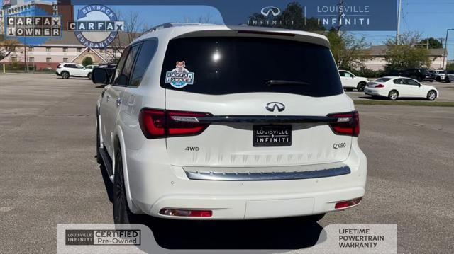 used 2024 INFINITI QX80 car, priced at $59,899