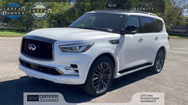 used 2024 INFINITI QX80 car, priced at $59,899