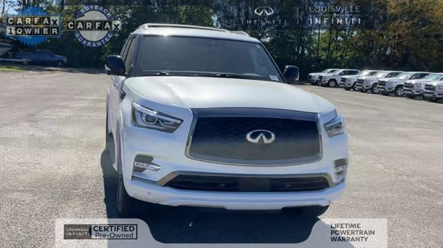 used 2024 INFINITI QX80 car, priced at $59,899