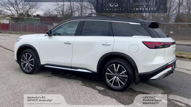 new 2025 INFINITI QX60 car, priced at $60,500