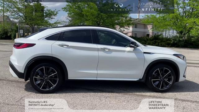 new 2025 INFINITI QX55 car, priced at $49,485