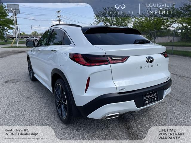 new 2025 INFINITI QX55 car, priced at $49,485