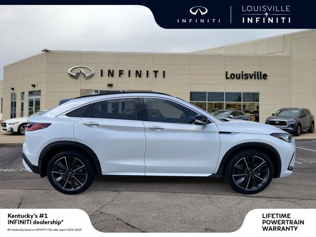 new 2025 INFINITI QX55 car, priced at $49,485