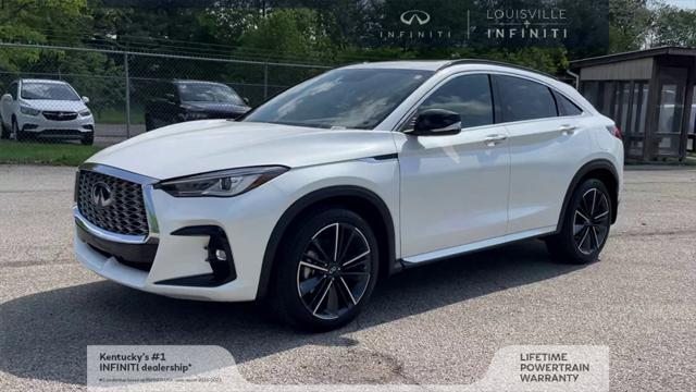 new 2025 INFINITI QX55 car, priced at $49,485
