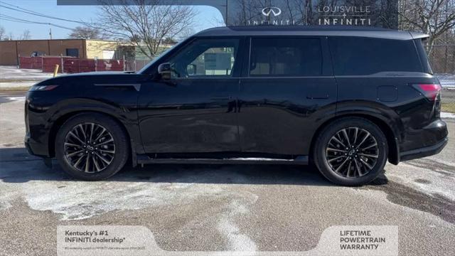 new 2025 INFINITI QX80 car, priced at $103,800