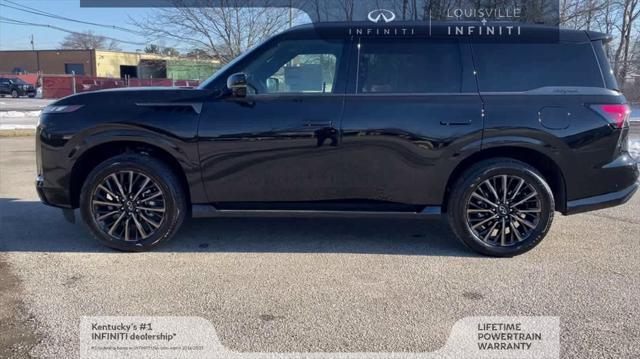 new 2025 INFINITI QX80 car, priced at $99,999
