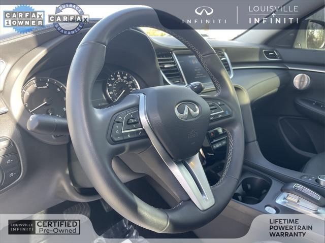 used 2024 INFINITI QX50 car, priced at $37,575