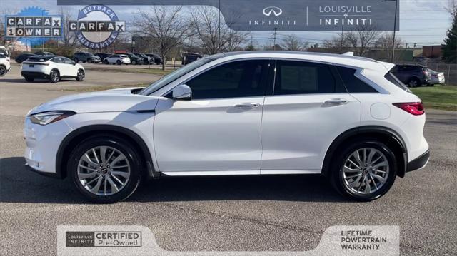 used 2024 INFINITI QX50 car, priced at $37,575