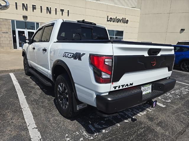 used 2024 Nissan Titan car, priced at $51,800