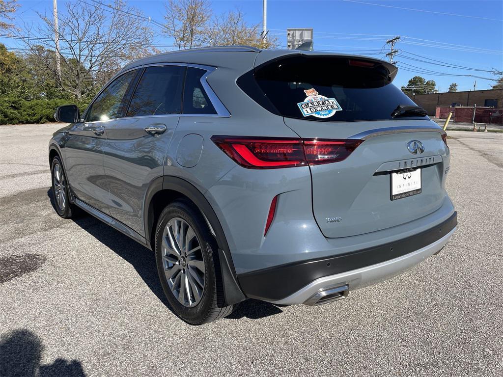 used 2025 INFINITI QX50 car, priced at $37,823