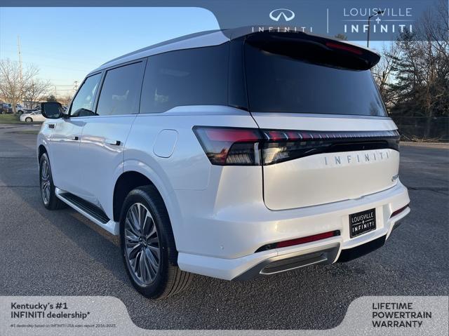 new 2025 INFINITI QX80 car, priced at $99,400