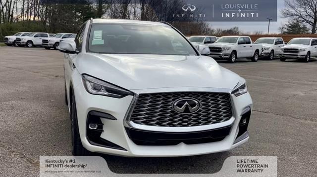 new 2025 INFINITI QX55 car, priced at $54,350