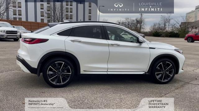 new 2025 INFINITI QX55 car, priced at $54,350