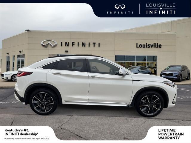 new 2025 INFINITI QX55 car, priced at $54,350