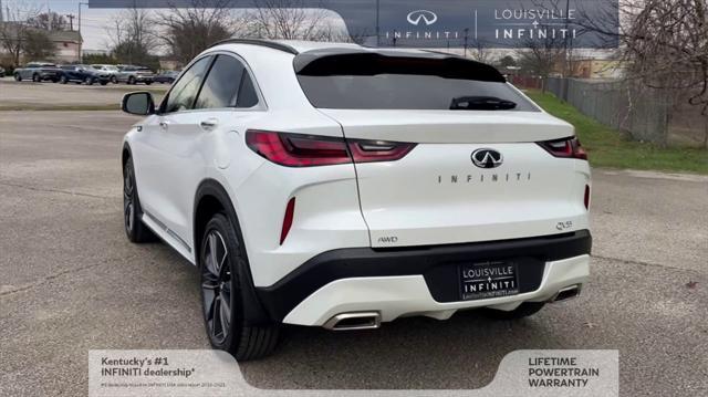 new 2025 INFINITI QX55 car, priced at $54,350