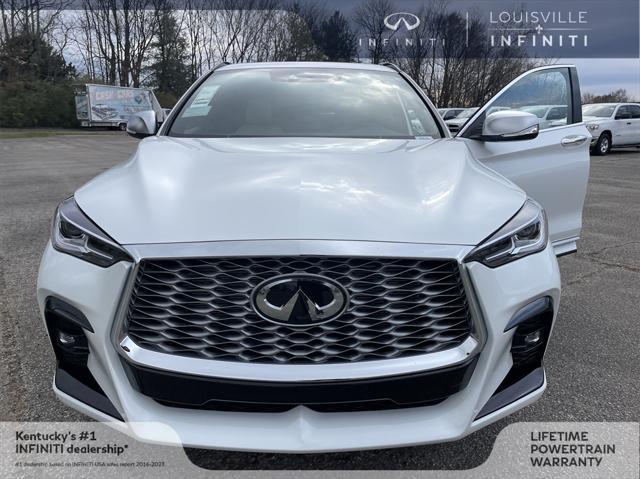 new 2025 INFINITI QX55 car, priced at $54,350