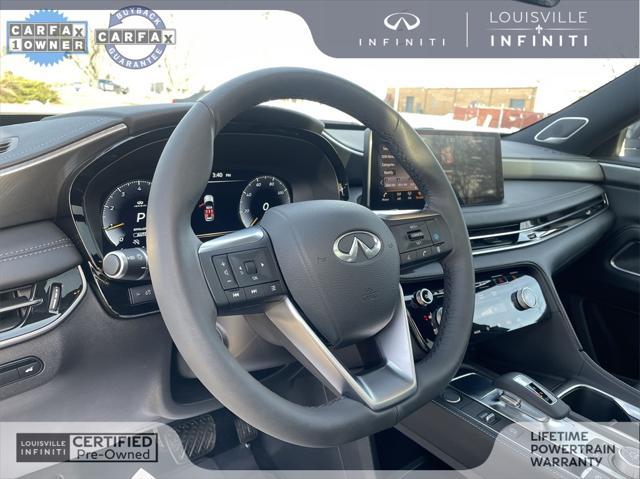 used 2025 INFINITI QX60 car, priced at $52,835