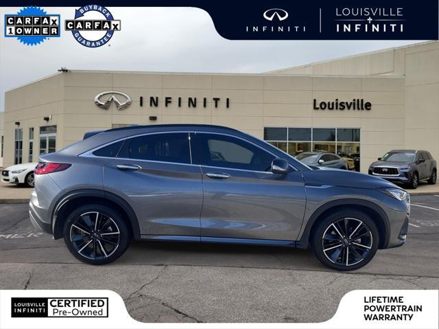 used 2023 INFINITI QX55 car, priced at $37,460