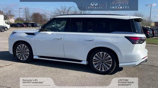 new 2025 INFINITI QX80 car, priced at $96,100