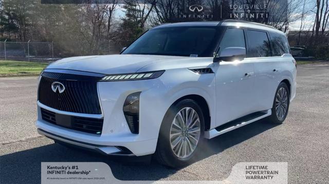 new 2025 INFINITI QX80 car, priced at $96,100