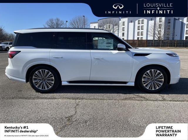 new 2025 INFINITI QX80 car, priced at $96,100