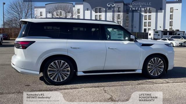 new 2025 INFINITI QX80 car, priced at $96,100