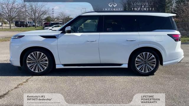 new 2025 INFINITI QX80 car, priced at $96,100