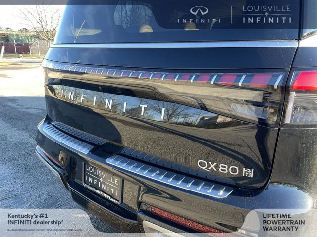new 2025 INFINITI QX80 car, priced at $96,563