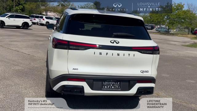 new 2025 INFINITI QX60 car, priced at $62,980