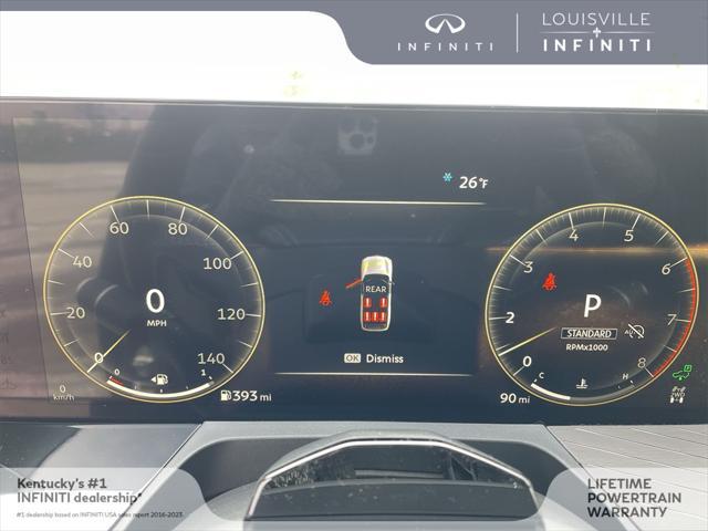 new 2025 INFINITI QX80 car, priced at $97,500